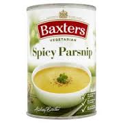 Baxters Spicy Parsnip Soup 12 x 400g